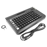POS-клавиатура PayTor KV-78 черная с ридером МК на 1-3 дорожки 3261